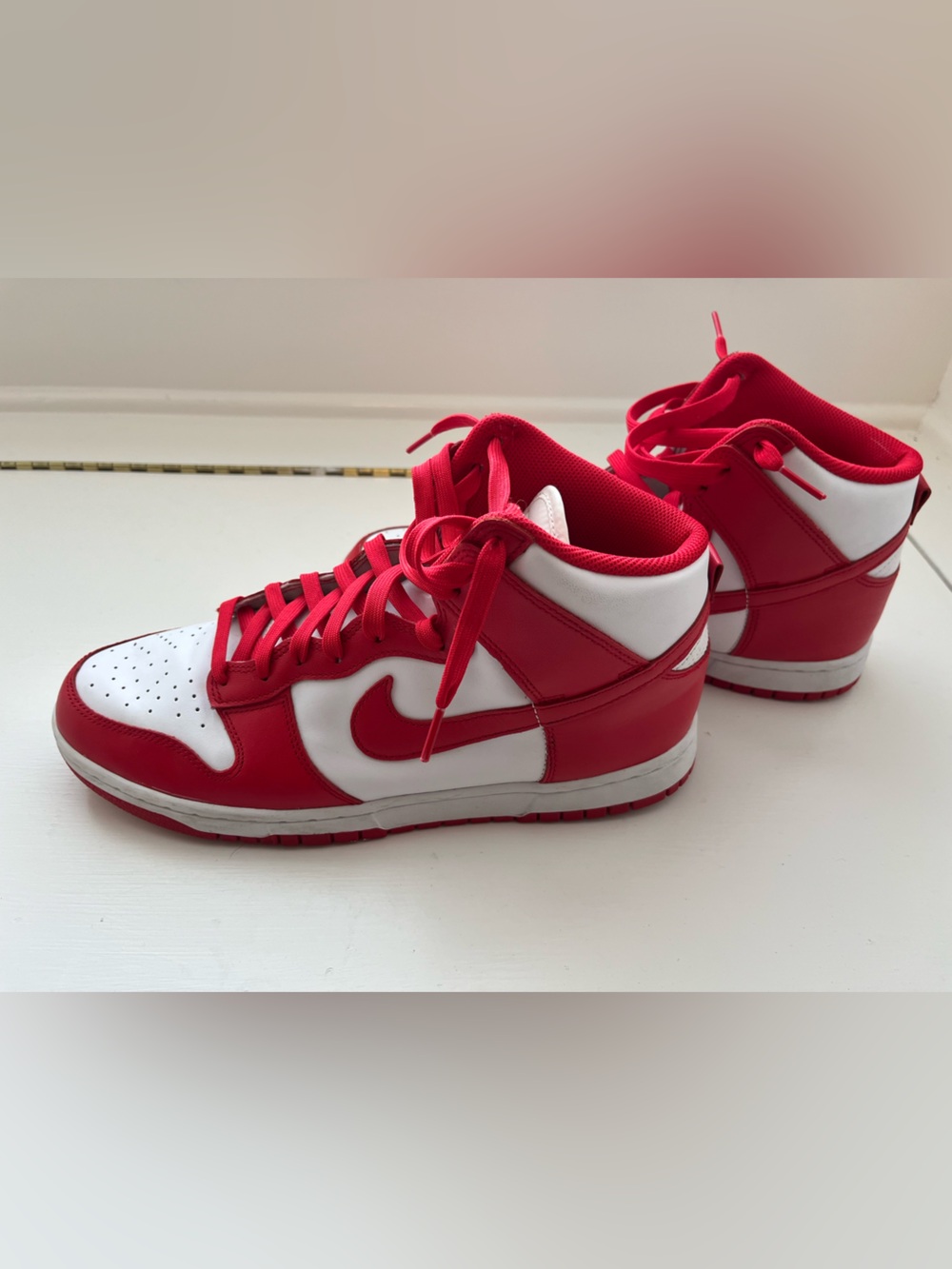 Nike Dunk High Championship White Red